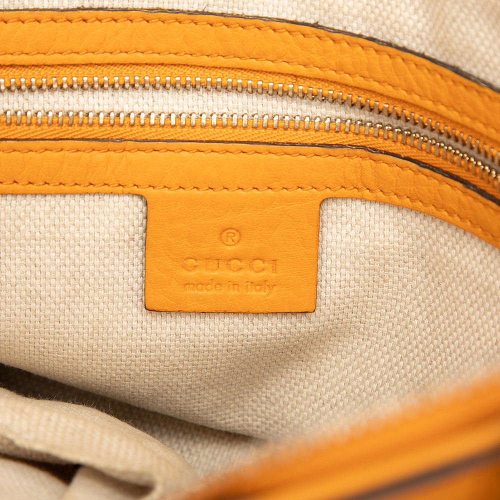 Pre-Loved Gucci Small Calfskin Soho Cellarius Satchel - Picture 5 of 8